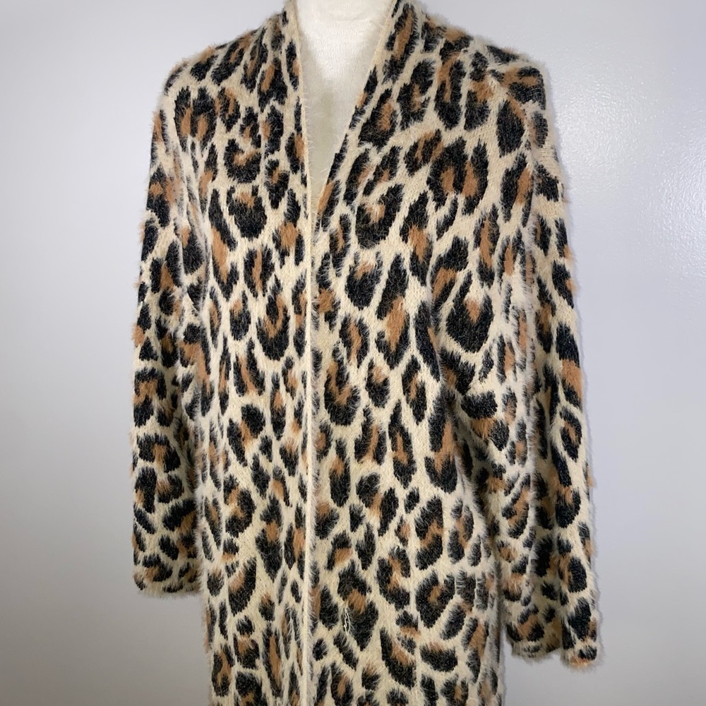 Leopard Print Women's Sweater